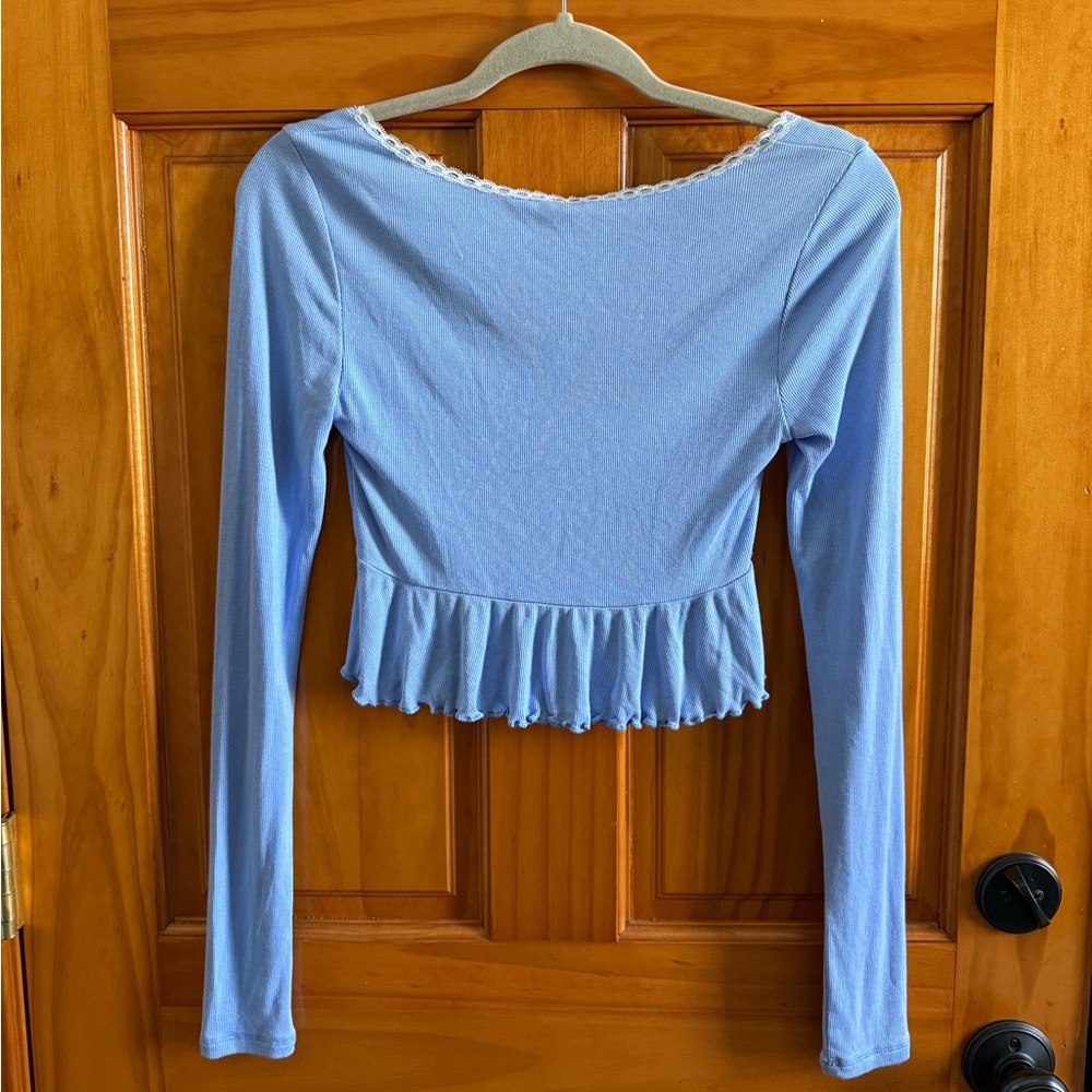 Urban Outfitters Out From Under Sweet Dreams Flyaway Top Size Small NEW - Picture 5 of 6